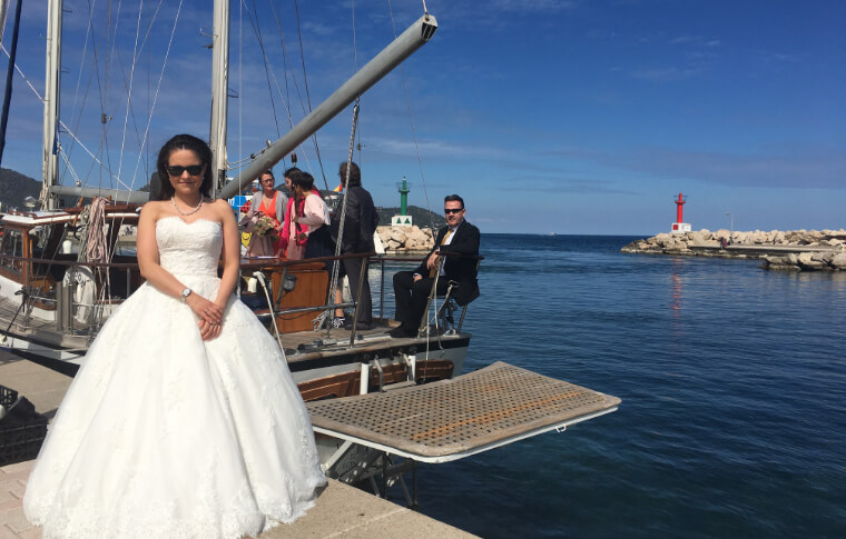 yacht wedding mallorca